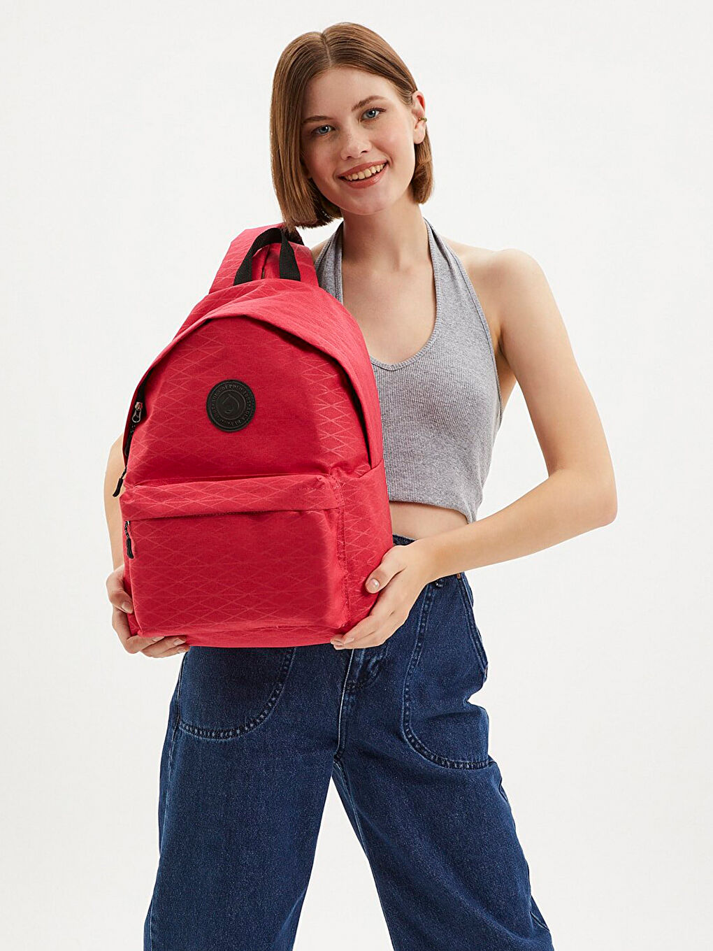 Pembe 1987 Unisex Premium Sırt Çantası