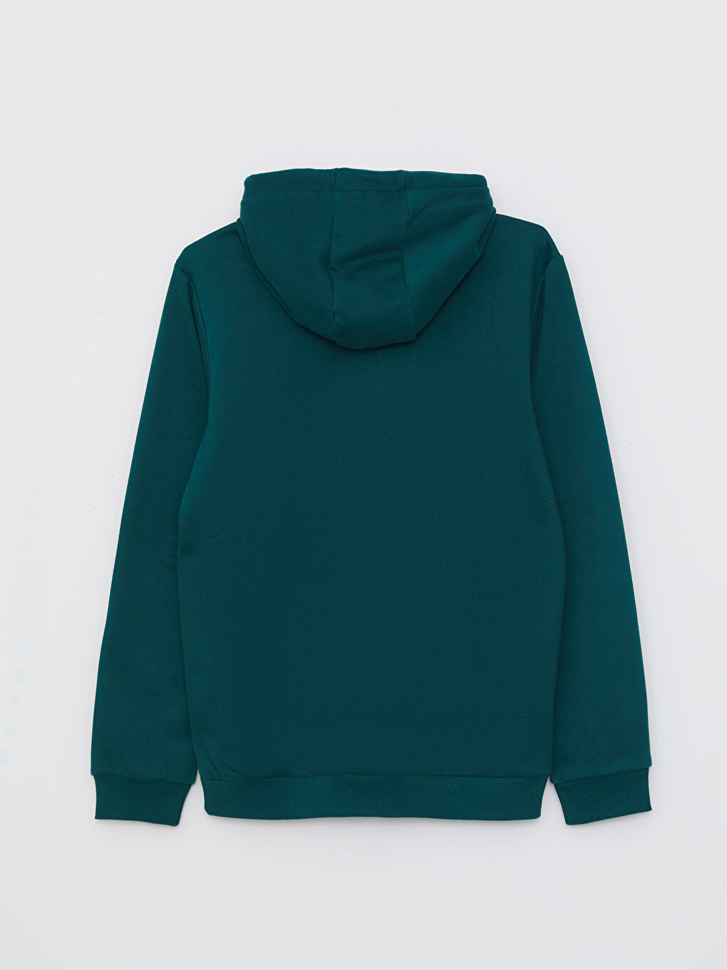 LCW Casual Koyu Yeşil Uzun Kollu Nakışlı Erkek Hoodie - 6