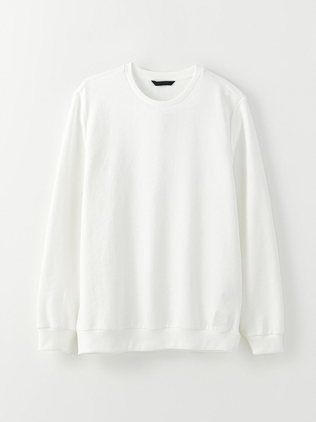XSIDE Bisiklet Yaka Uzun Kollu Erkek Sweatshirt -W2EH17Z8-R5B