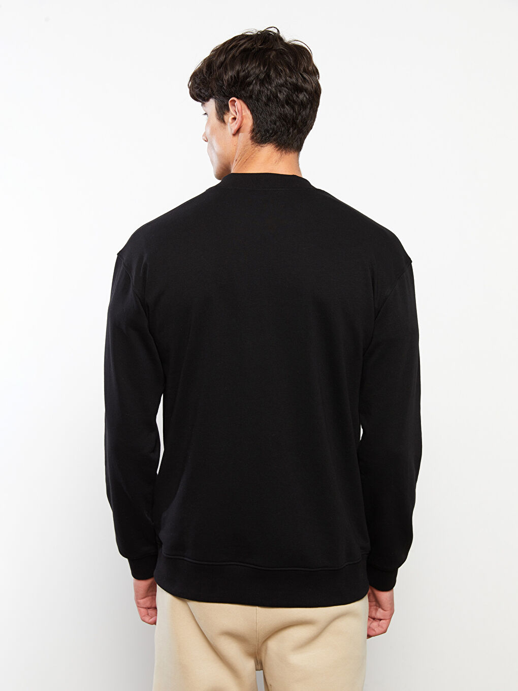 جاكت كلية كم طويل للرجال بقصة عادية-3