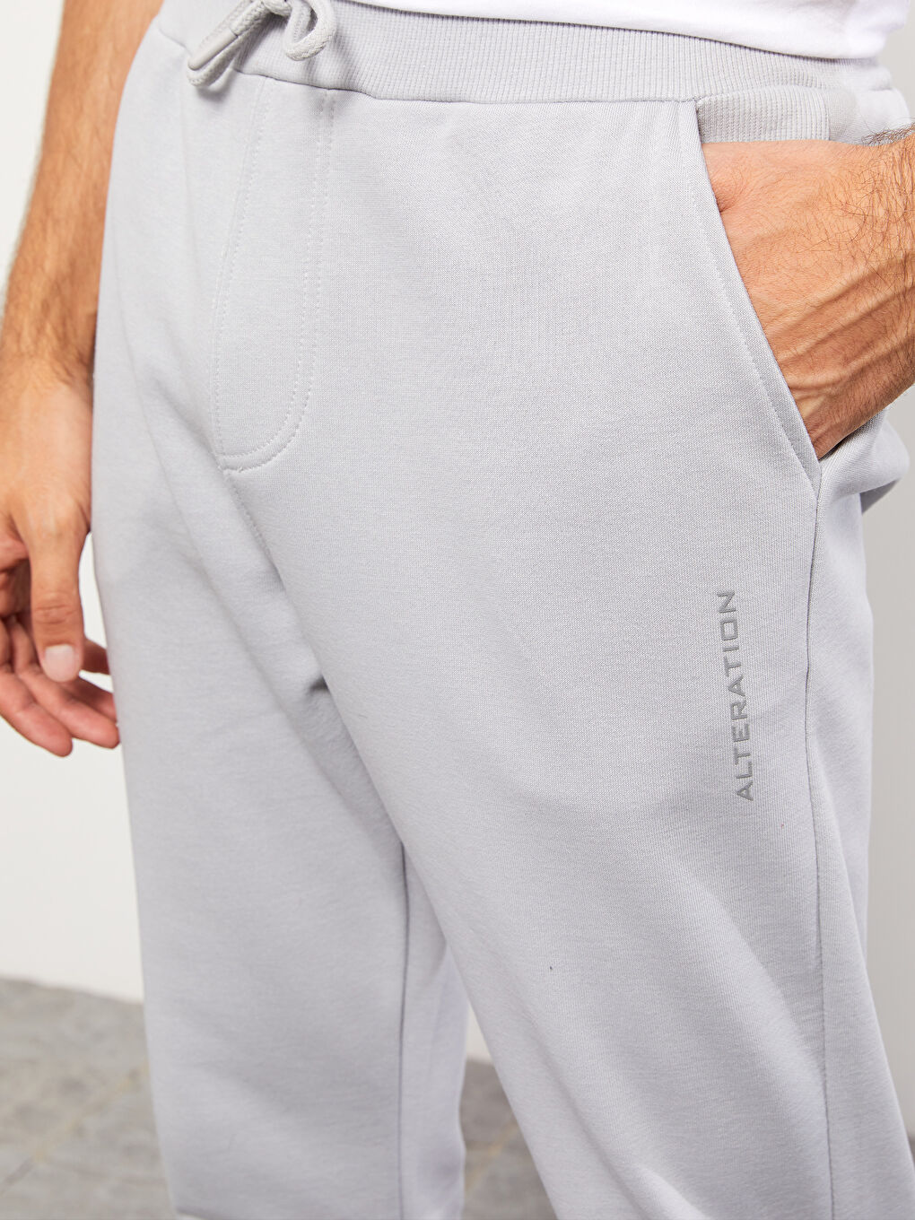 Slim Fit Men's Thick Jogger Sweatpants -W2EH74Z8-FLG
