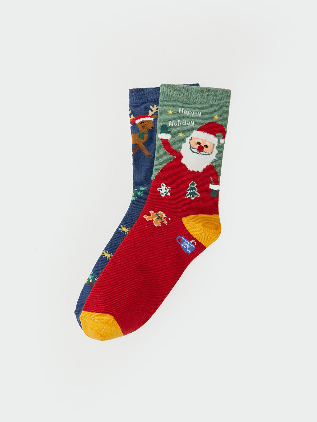 New Year Themed Women's Ankle Socks 2 Pack-1