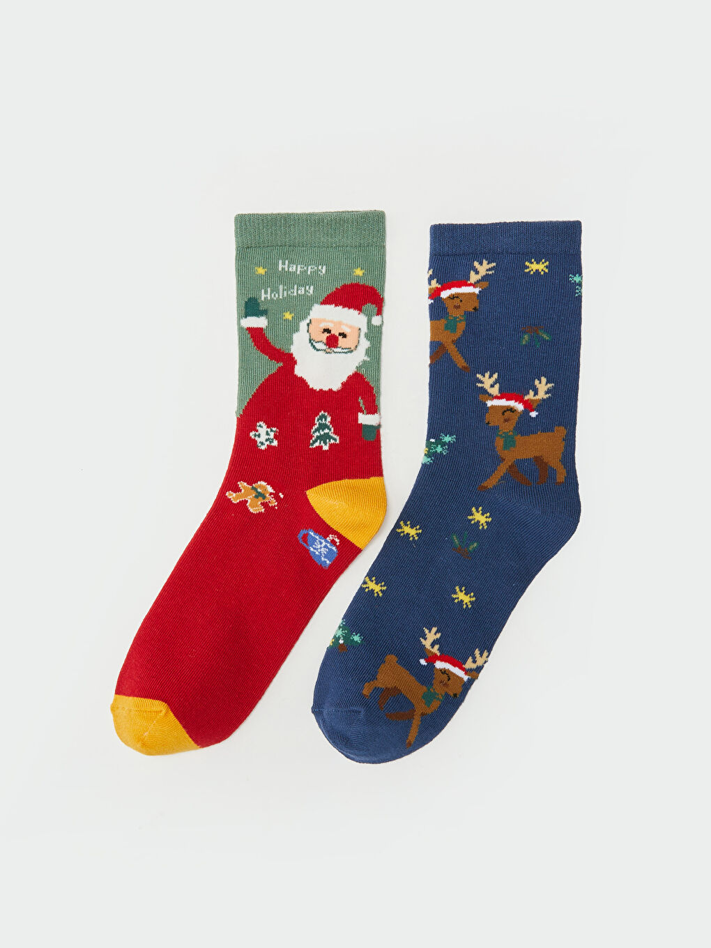New Year Themed Women's Ankle Socks 2 Pack-2