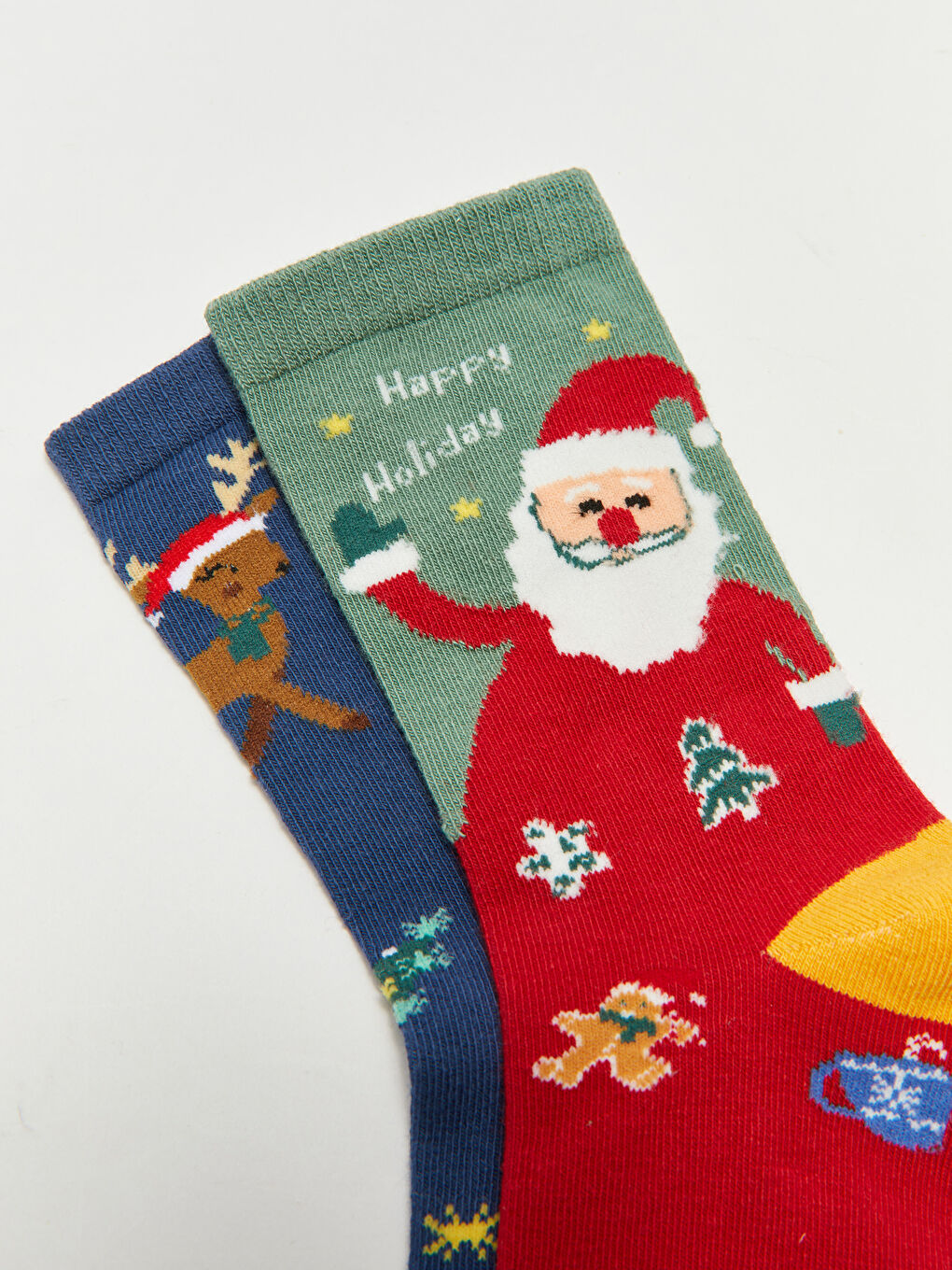 New Year Themed Women's Ankle Socks 2 Pack-4