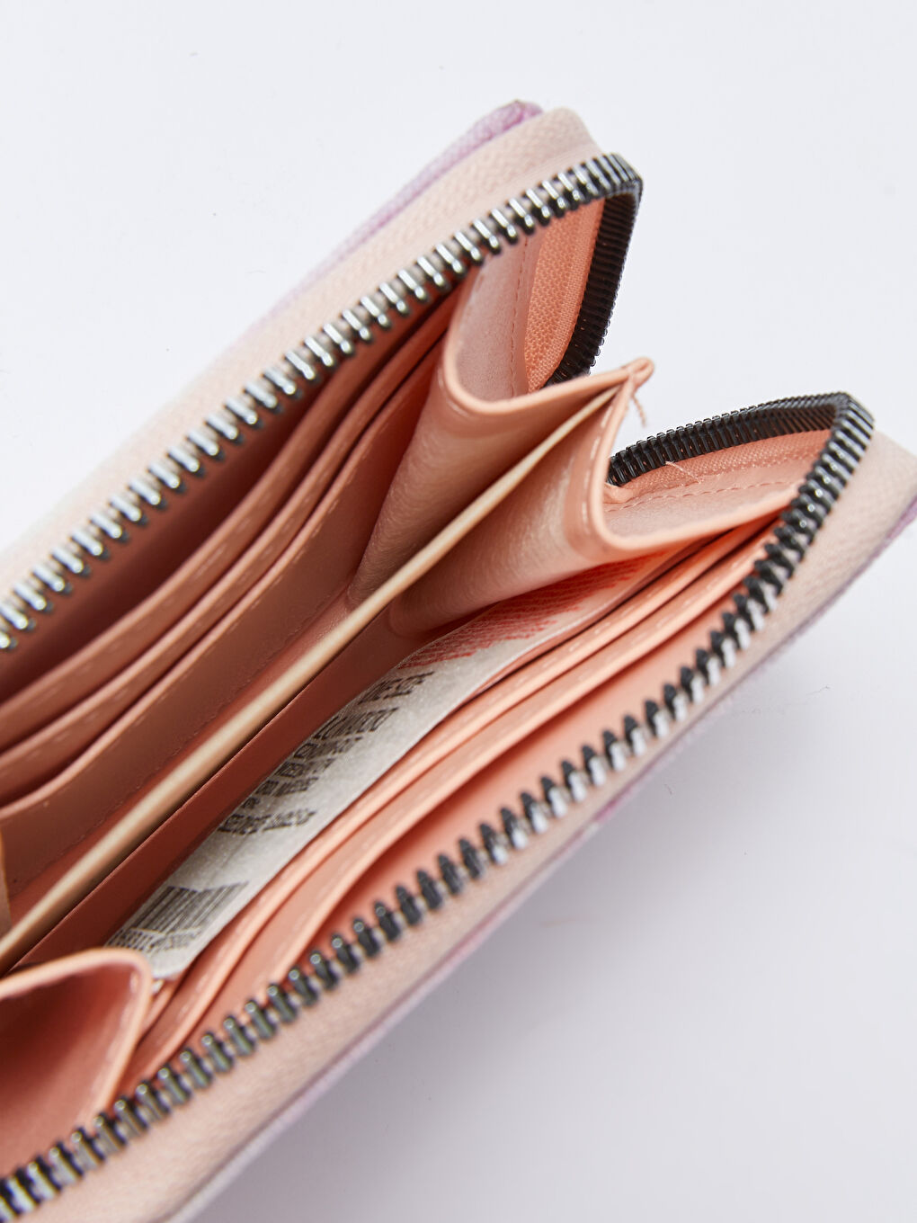 Pembe Çok Renkli Kız Çocuk Cüzdan-1