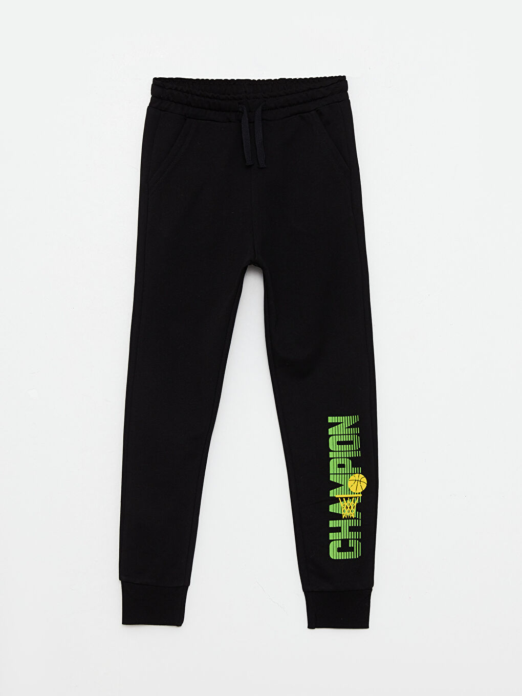 Elastic Waist Printed Boys' Jogger Sweatpants