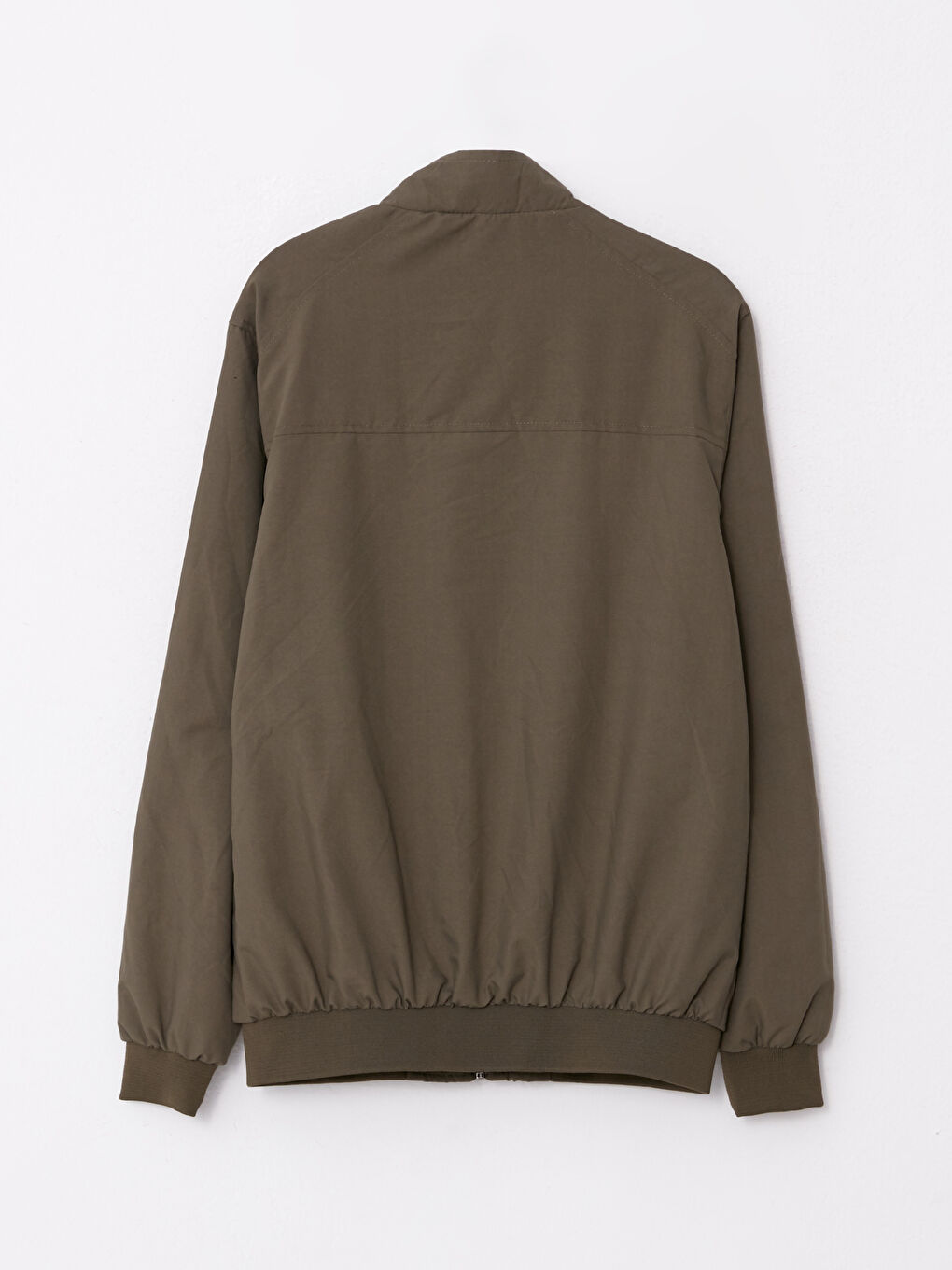 Standard Fit Funnel Neck Men's Coat-6