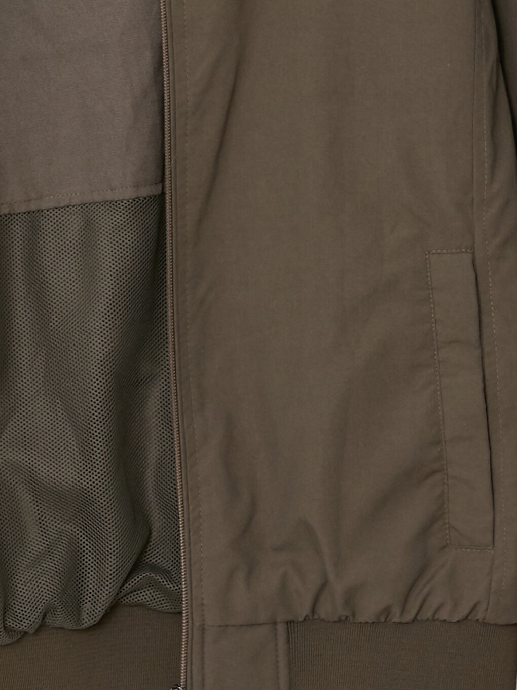 Standard Fit Funnel Neck Men's Coat-7