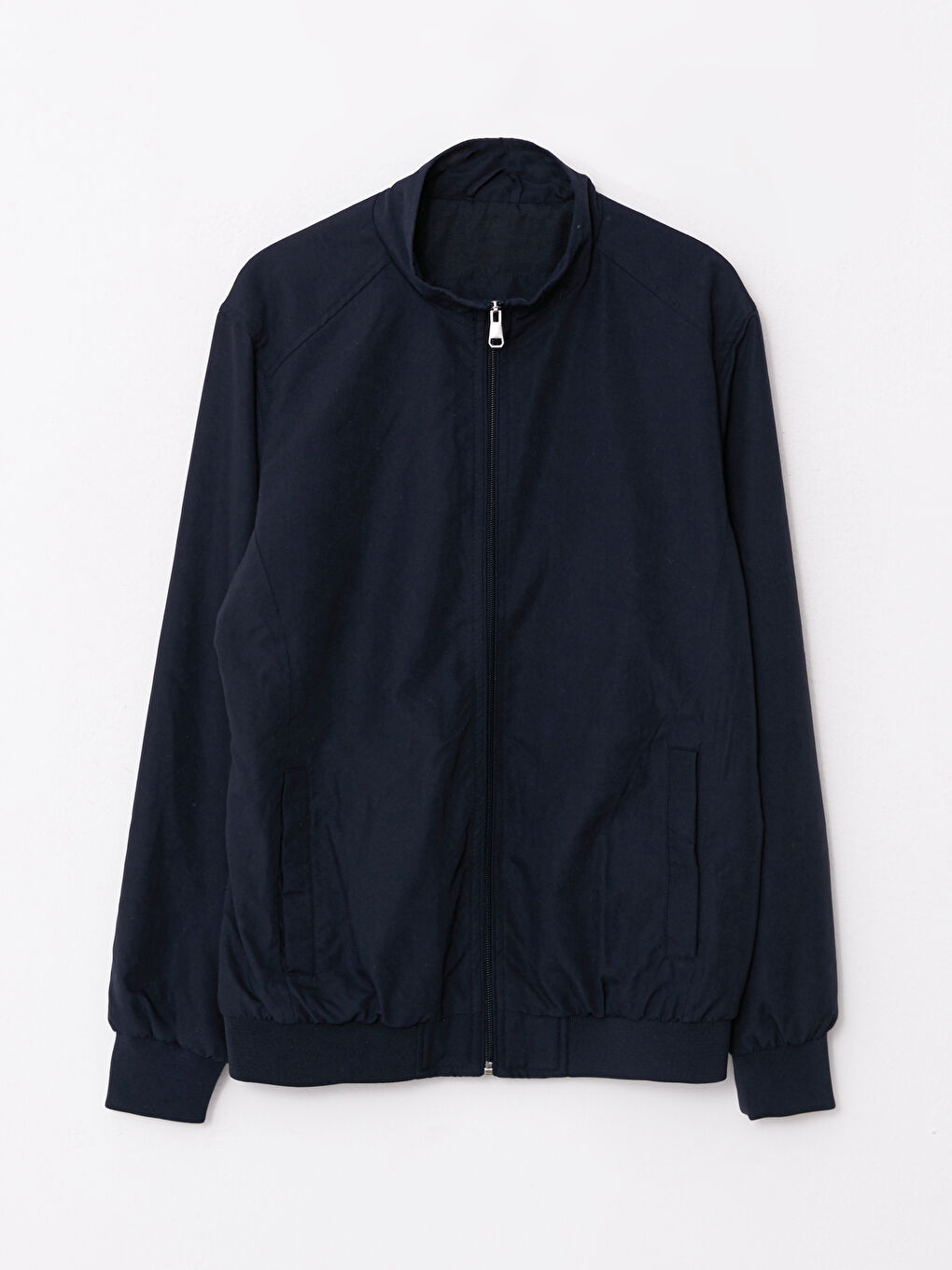 Standard Fit Funnel Neck Men's Coat-5