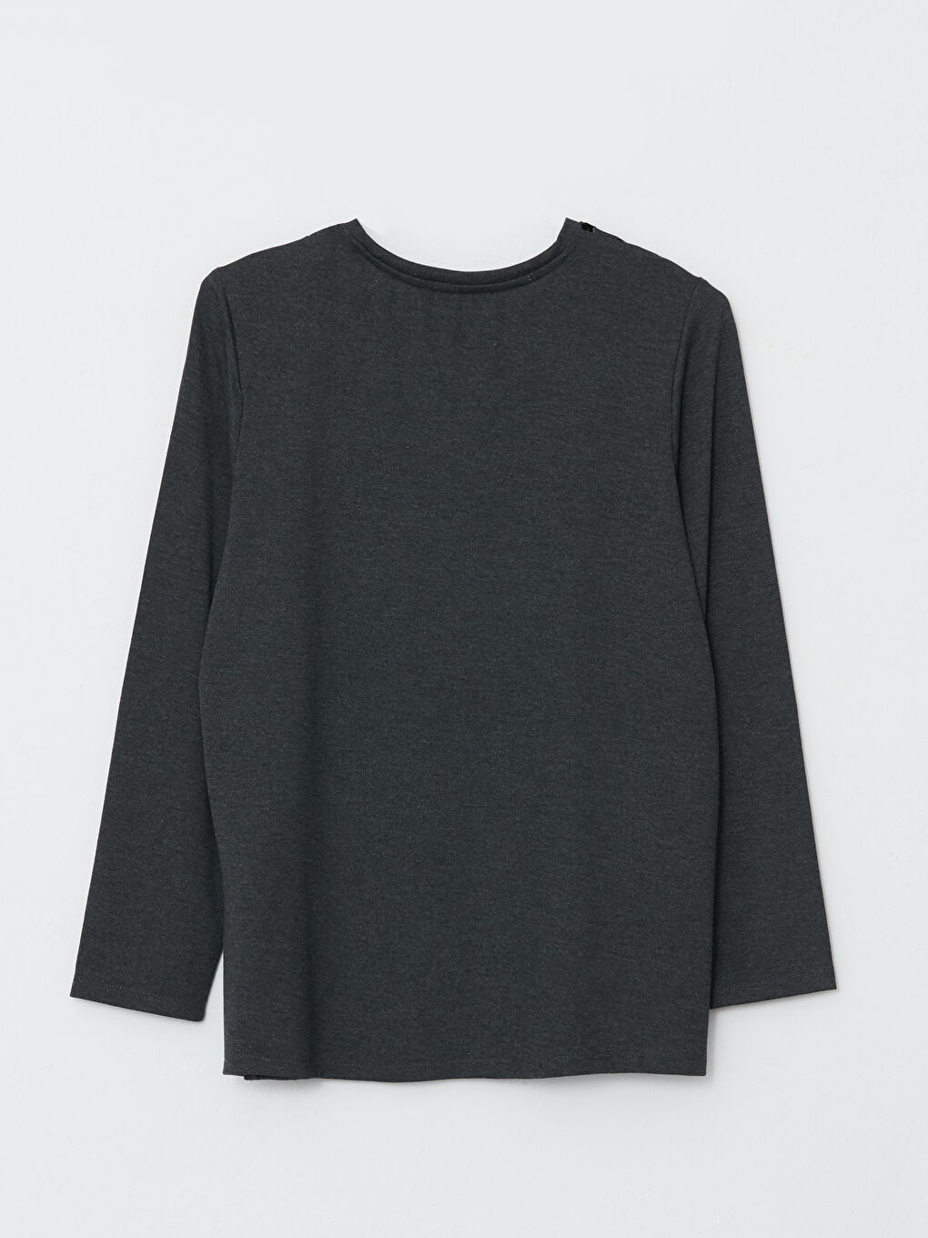 LCW Grace Crew Neck Patterned Long Sleeve Women's Blouse -W2EJ68Z8-L8N