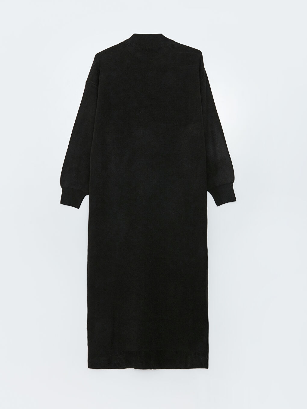LCW Modest Stehkragen Gerade Langarm Oversize Damen Strickkleid -W2EJ69Z8-RQL