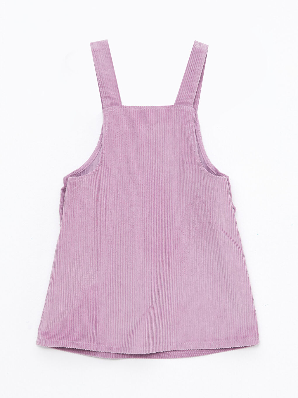 فستان سلوبت بيبي بناتي سادة بدون حمالات بياقة مربعة-5