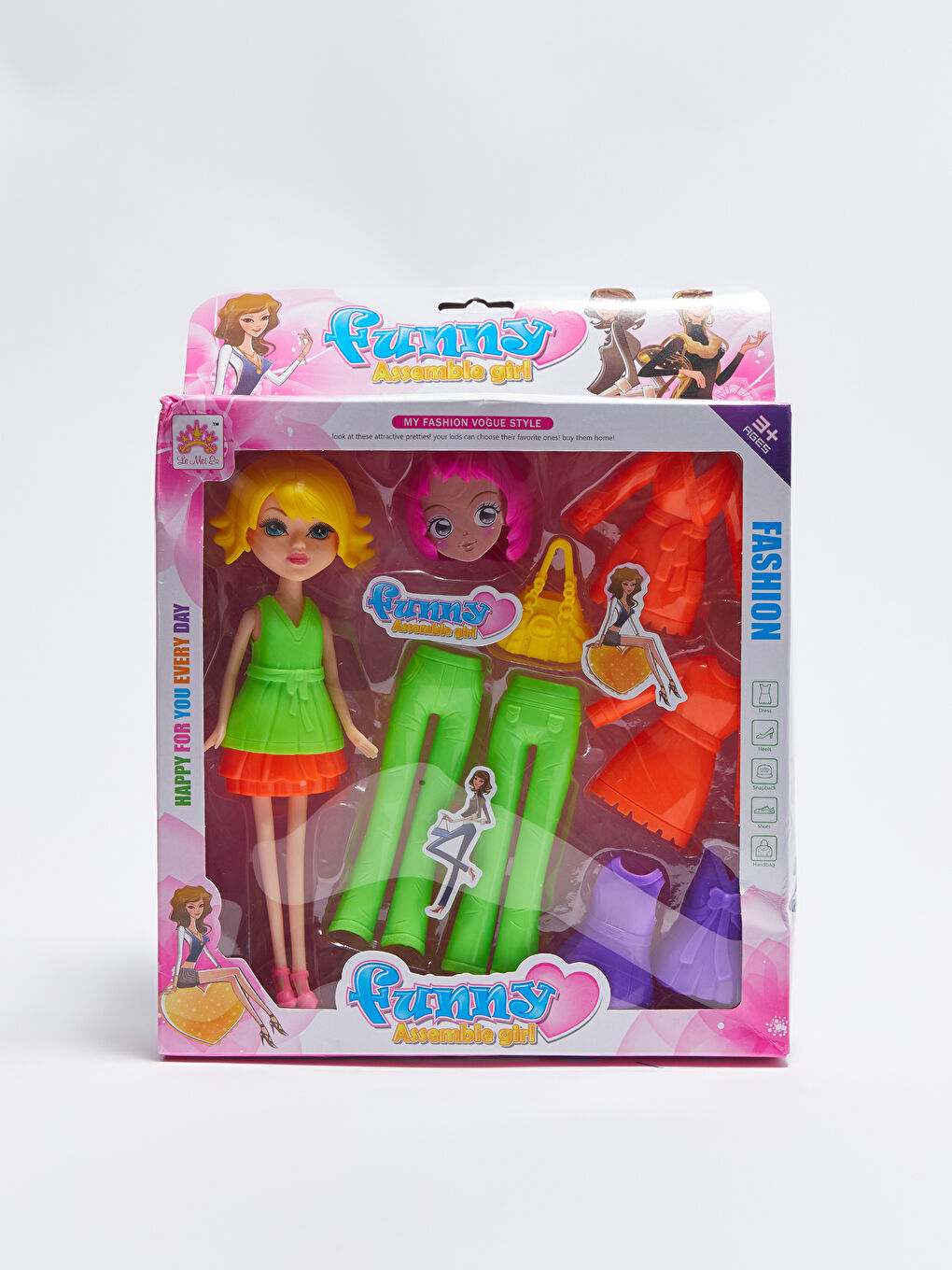 Set de Jucării Garderobă Rochii Fetițe-2