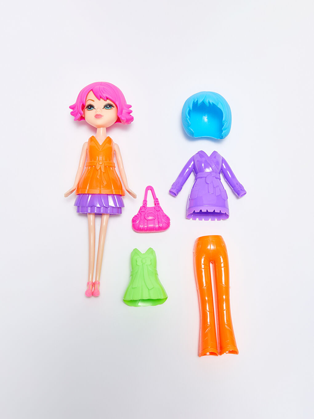 Set de Jucării Garderobă Rochii Fetițe-4