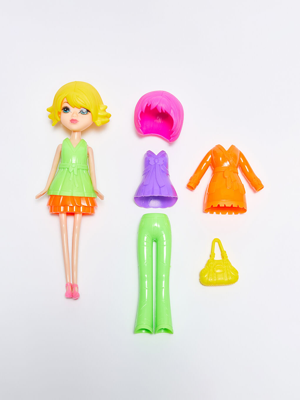 Set de Jucării Garderobă Rochii Fetițe-6