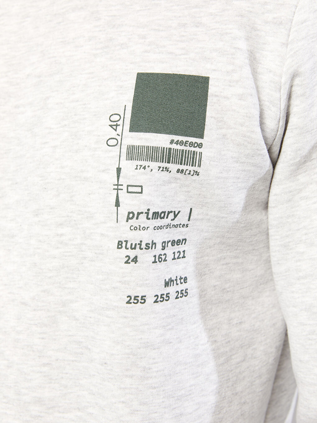 LC Waikiki Crew Neck Printed Men's Thick Sweatshirt -W2EK53Z8-LAL