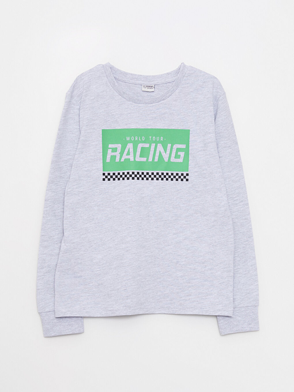 Bluza cu Mânecă Lungă Imprimată cu Guler Rotund și Pantaloni de Trening pentru Băieți-5