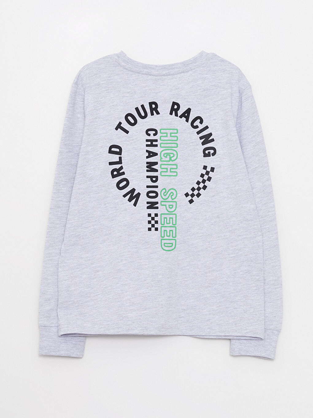 Bluza cu Mânecă Lungă Imprimată cu Guler Rotund și Pantaloni de Trening pentru Băieți-6