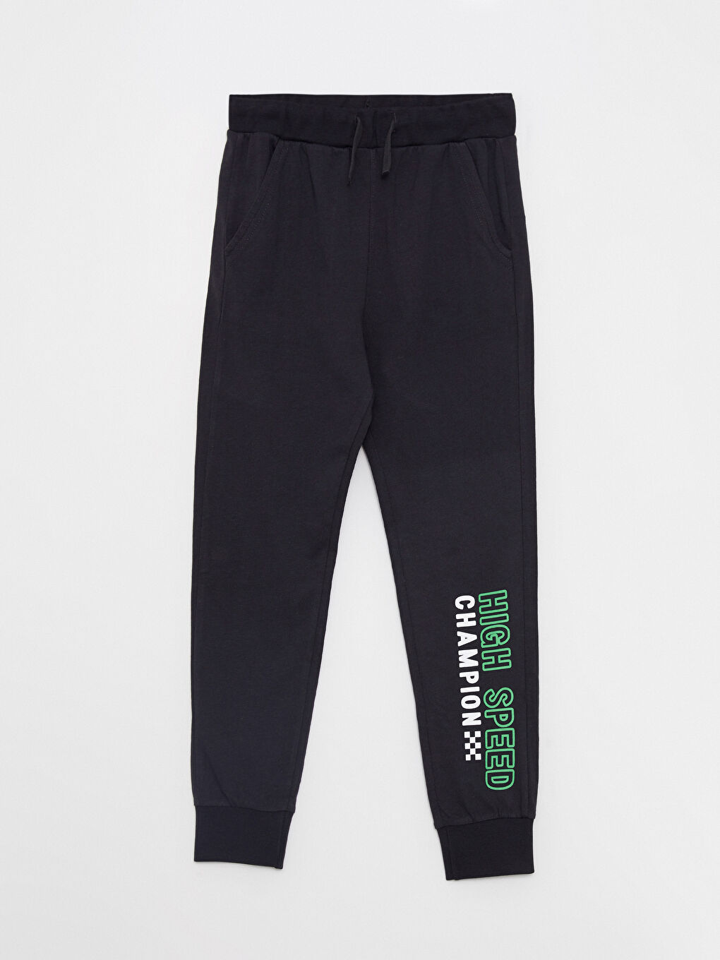 Bluza cu Mânecă Lungă Imprimată cu Guler Rotund și Pantaloni de Trening pentru Băieți-7