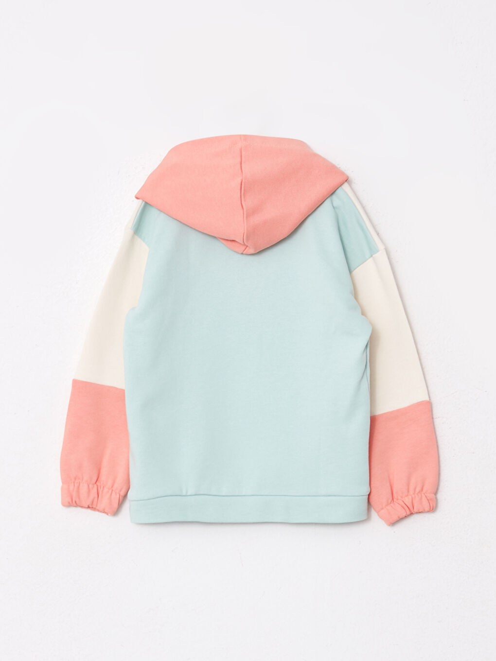 Hooded Long Sleeve Printed Baby Girl Sweatshirt and Trousers 2-Pack Set-2