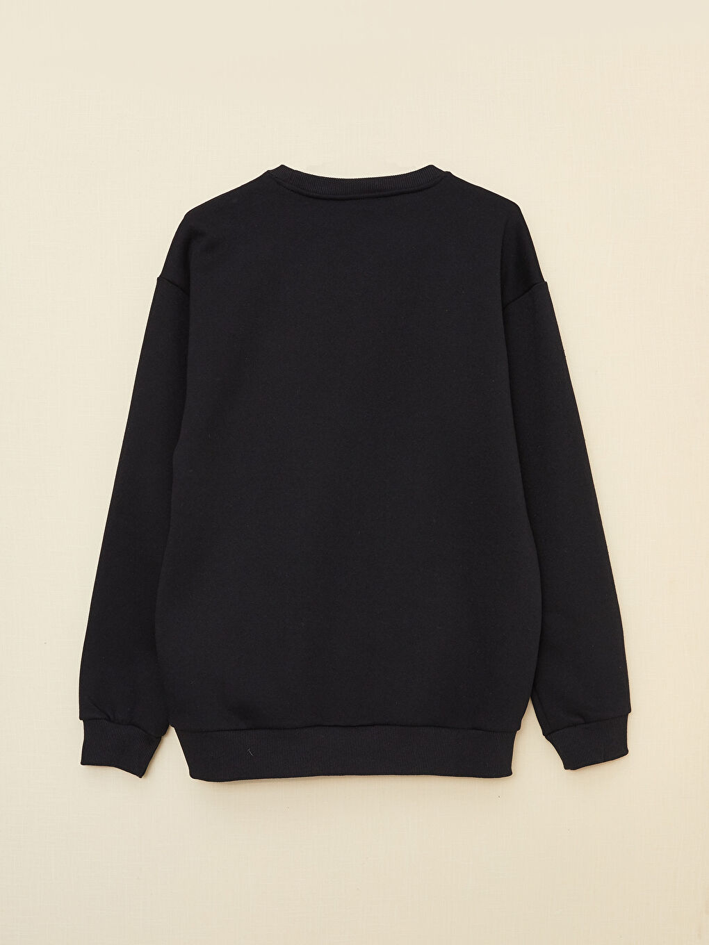 Rundhalsausschnitt Langarm Herren-Sweatshirt-6