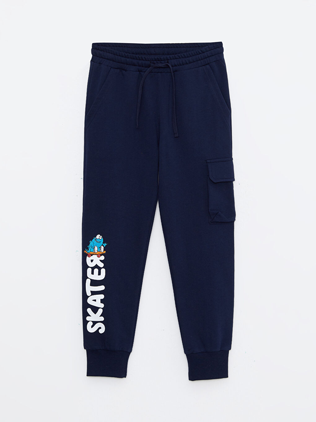 LCW Kids Elastic Waist Printed Boys' Jogger Sweatpants -W2EL85Z4-HEL