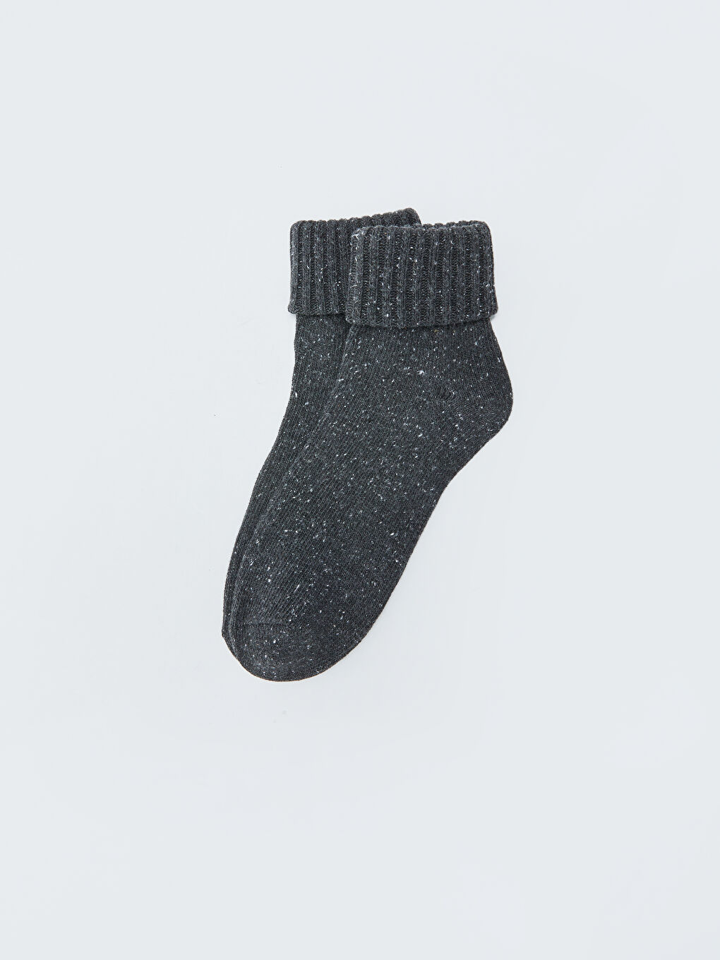 Antrasit Desenli Kadın Soket Çorap