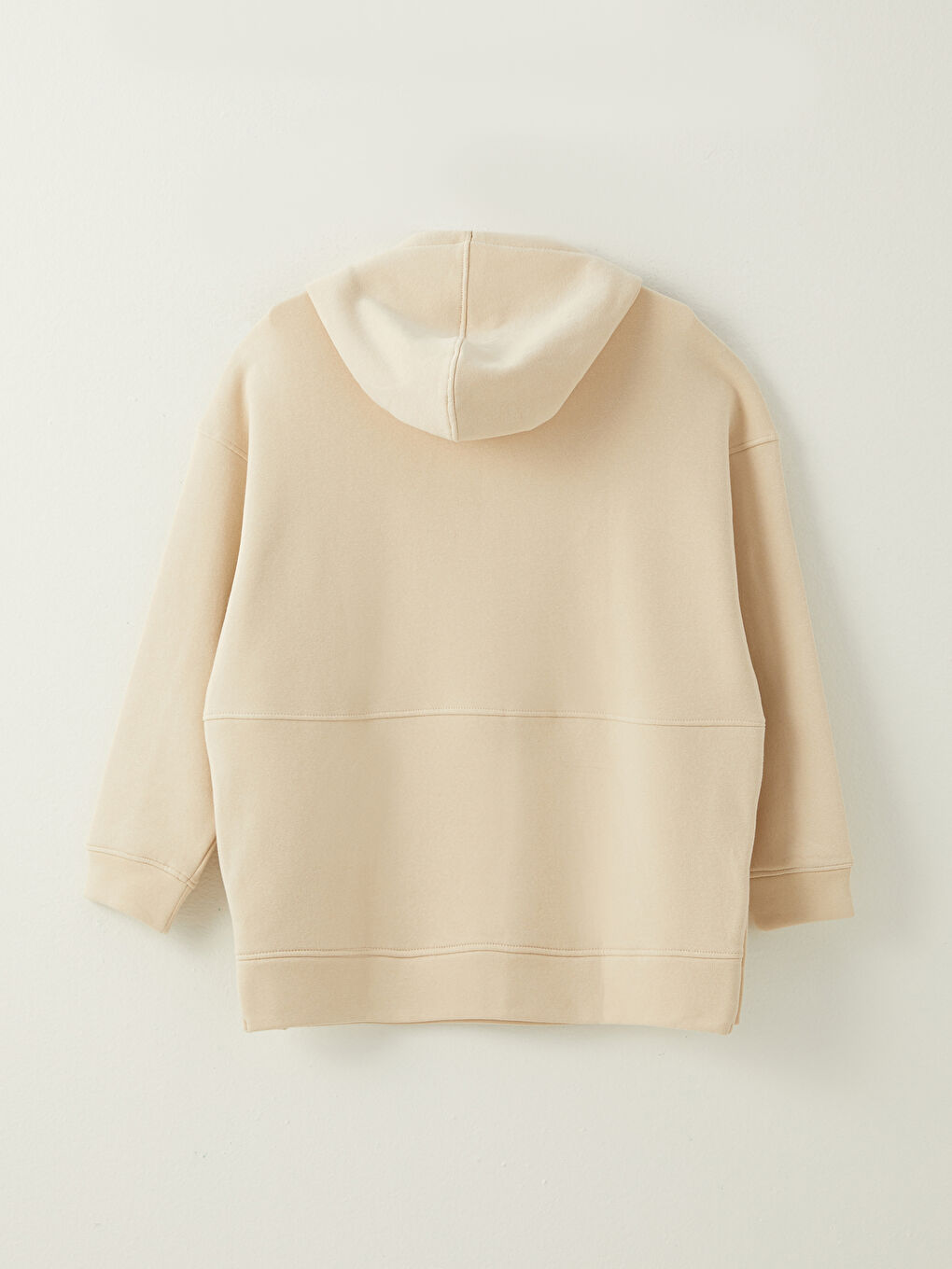 Hooded Plain Women's Thick Sweatshirt-7