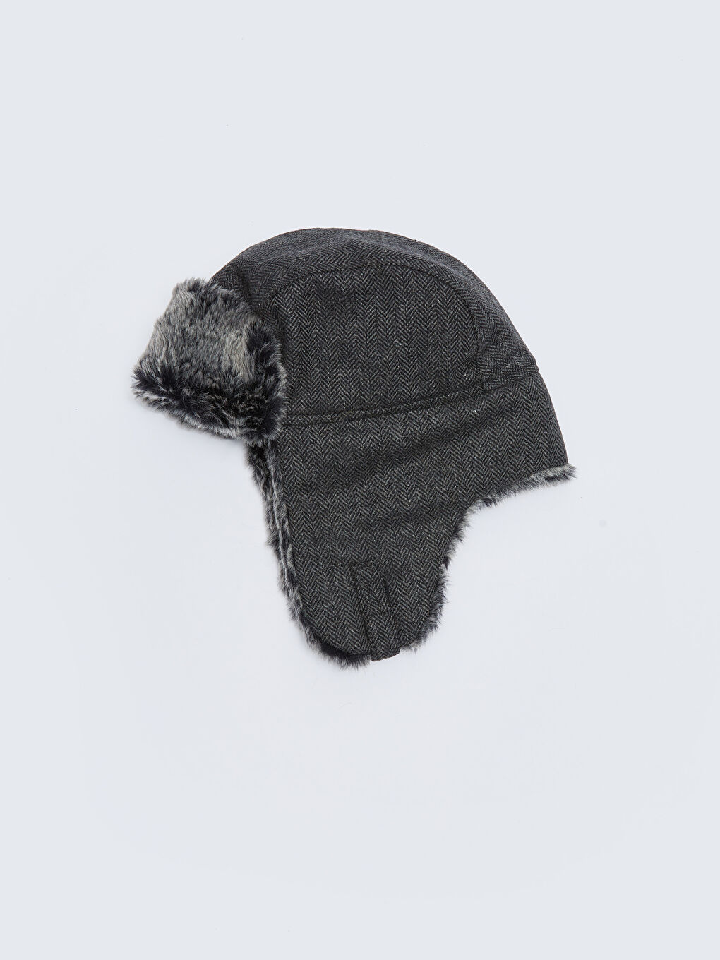 Patterned Men's Snow Hat-3