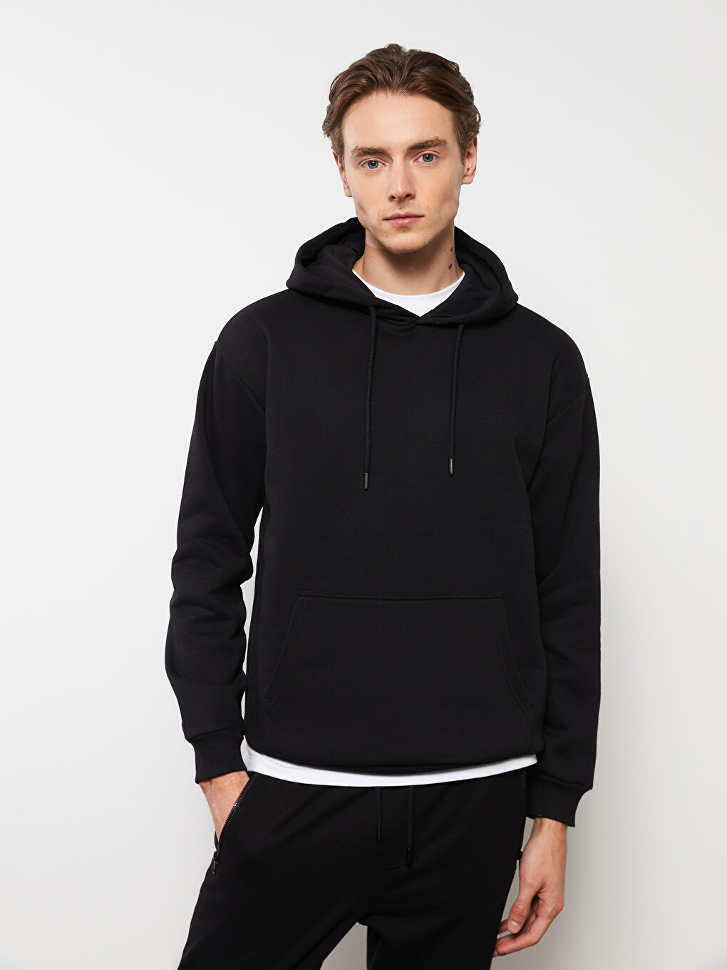 Uzun Kollu Erkek Hoodie