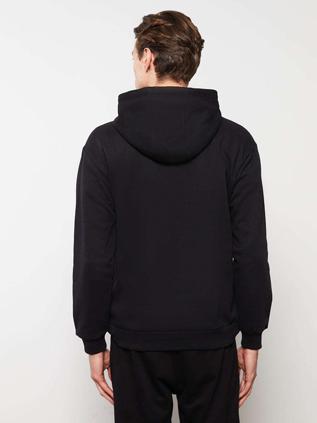 Uzun Kollu Erkek Hoodie-4