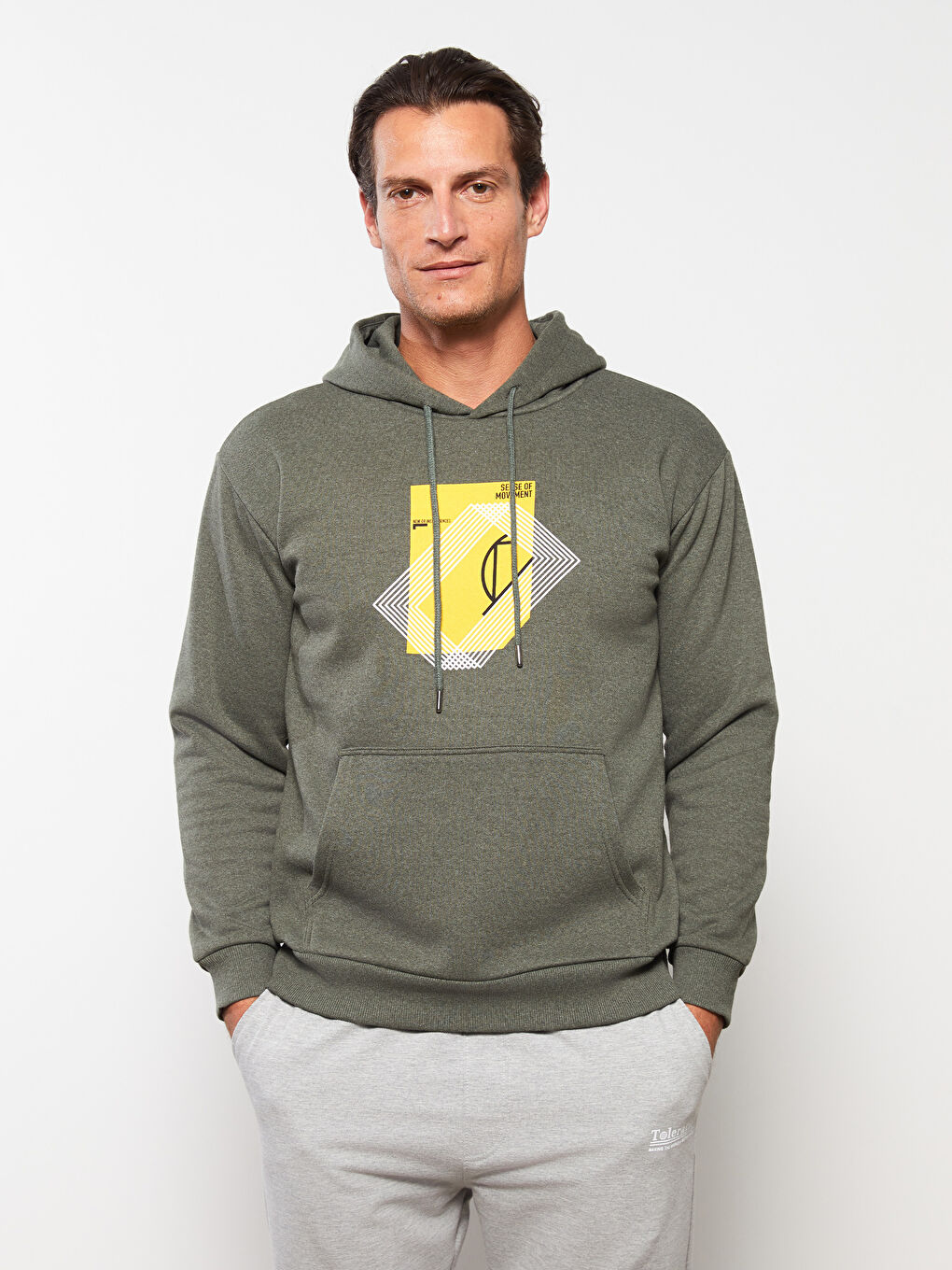 Uzun Kollu Erkek Hoodie