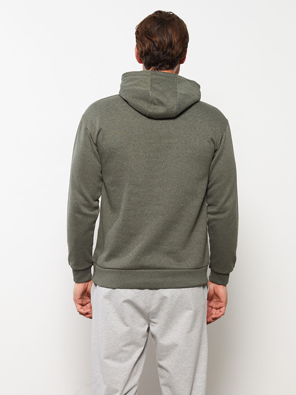 Uzun Kollu Erkek Hoodie-4