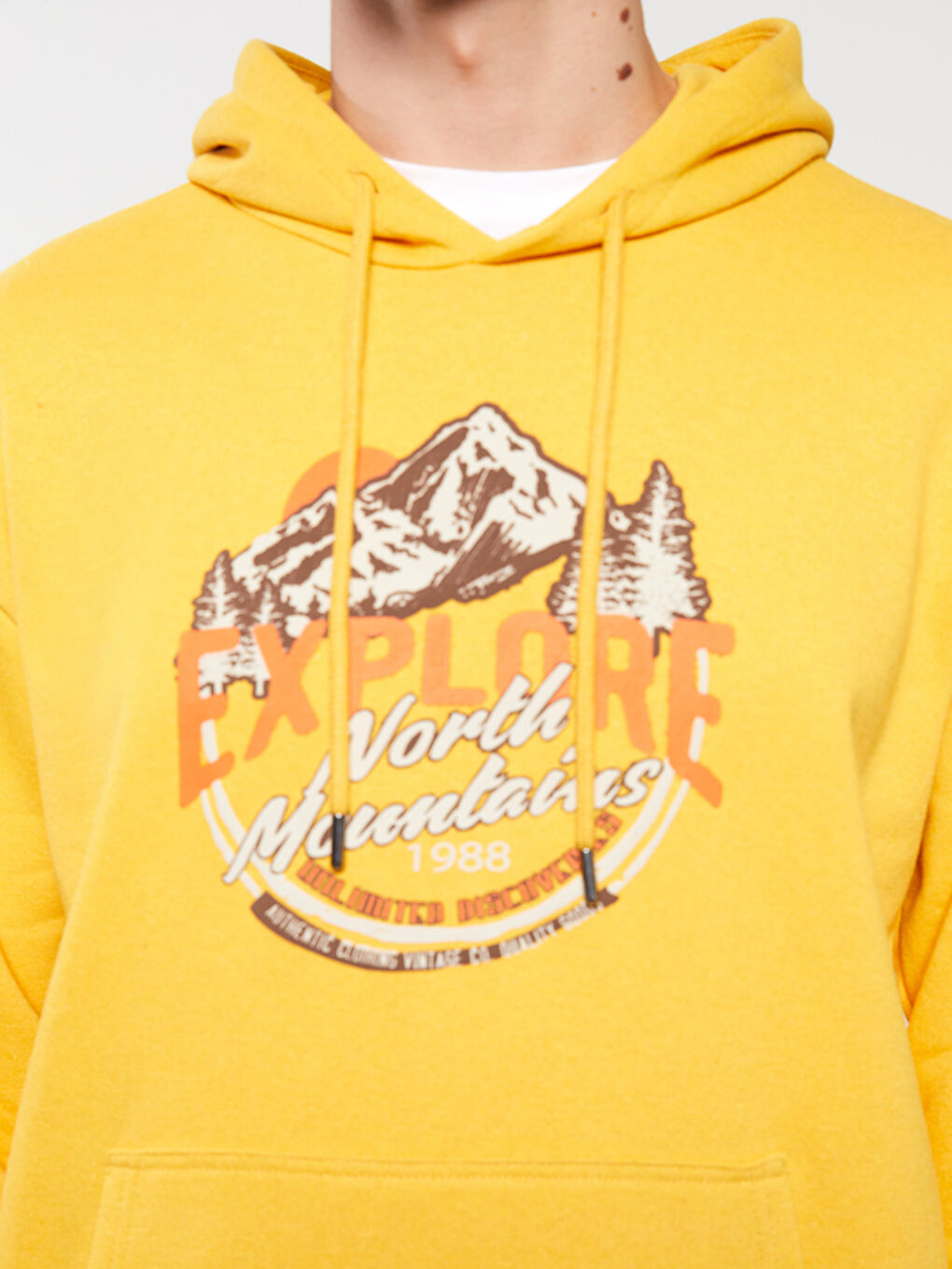 Uzun Kollu Erkek Hoodie-3
