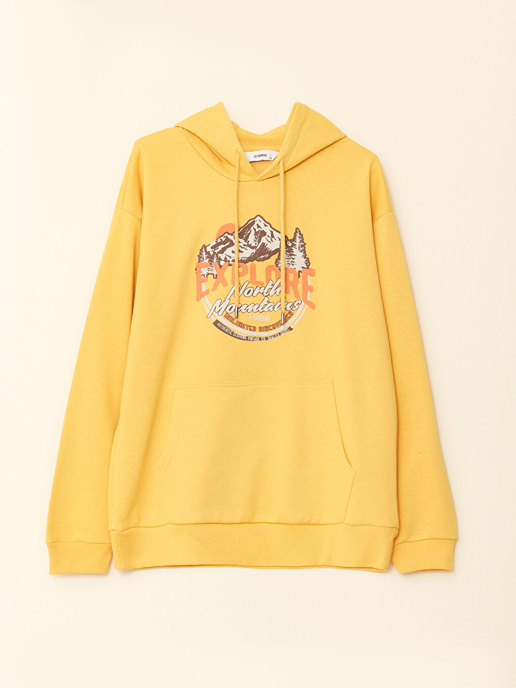 Uzun Kollu Erkek Hoodie-5