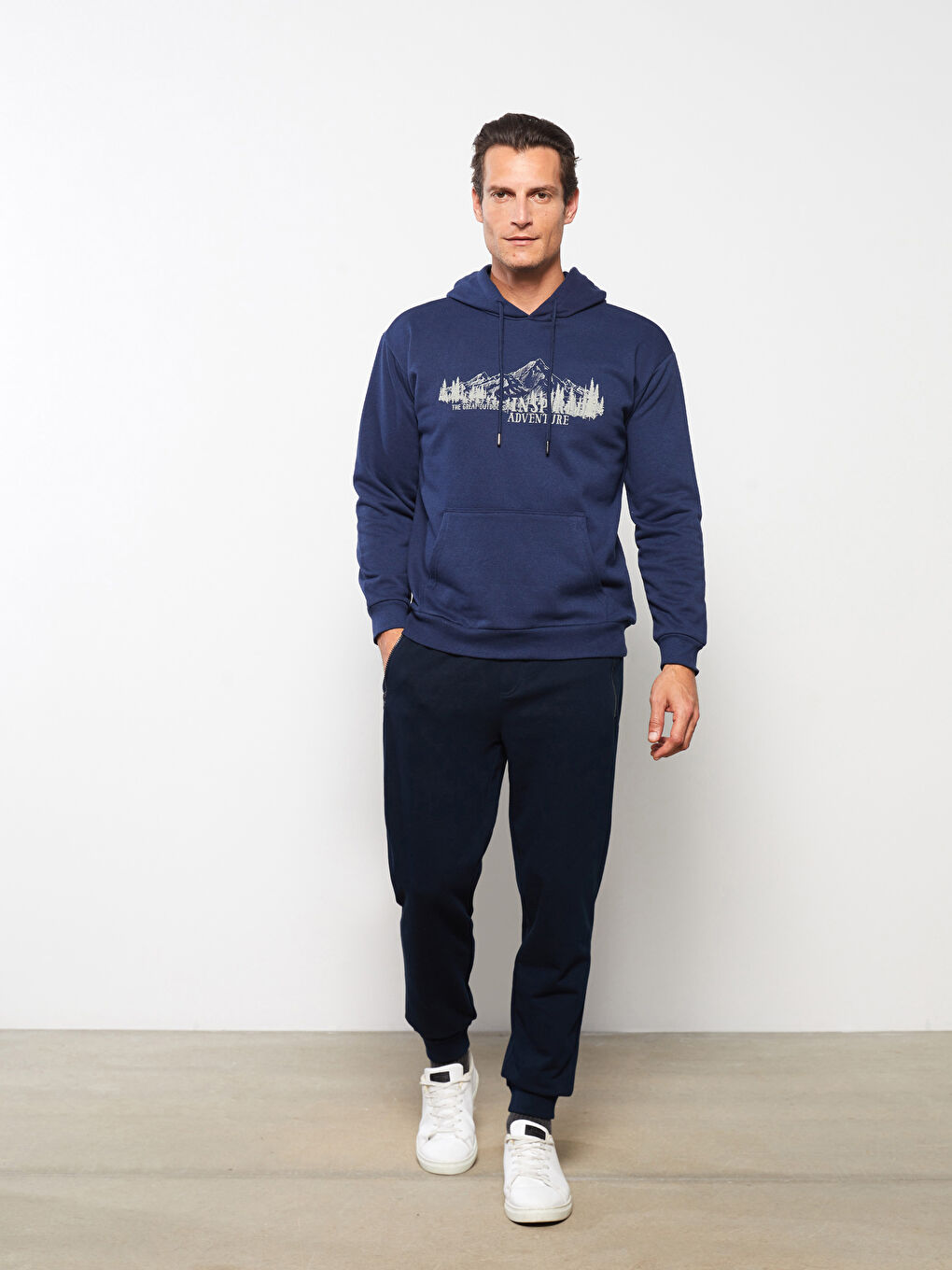 Long Sleeve Men's Hoodie-2