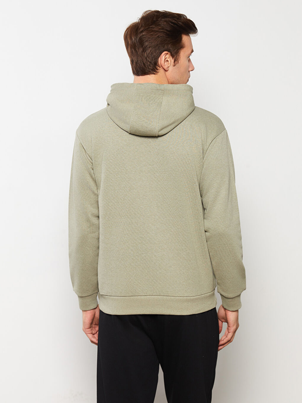 Long Sleeve Printed Men's Hoodie-4