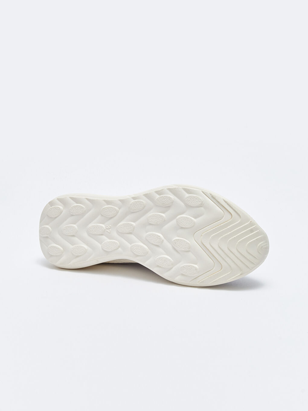 Gri File Detaylı Çorap Model Kadın Spor Ayakkabı-3