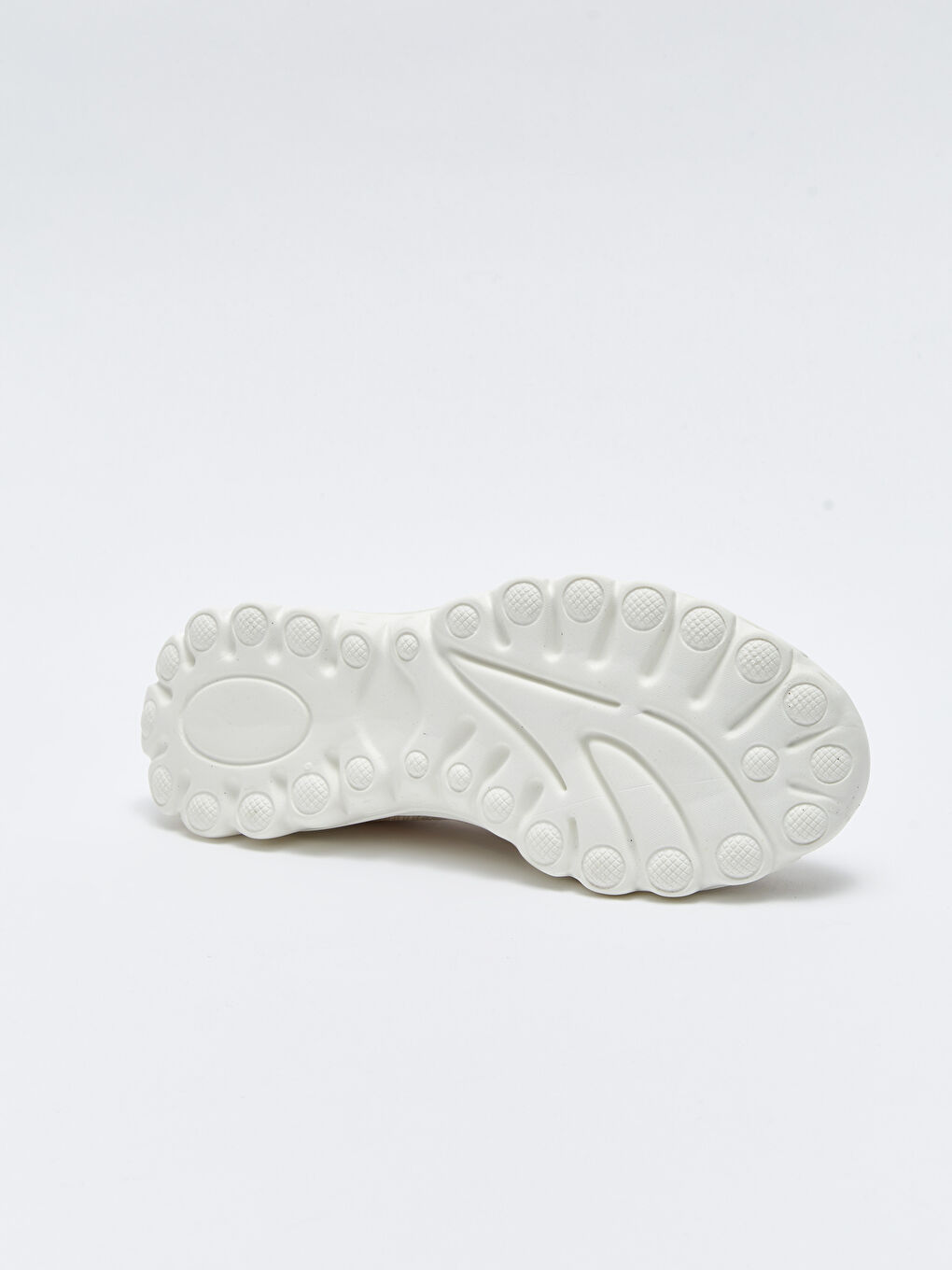 Bej File Detaylı Kadın Spor Ayakkabı-3