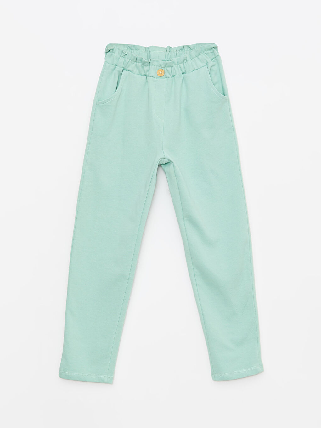 Elasticated Waist Basic Girls' Sweatpants