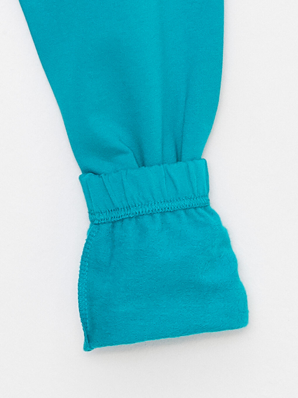 Turkuaz Beli Lastikli Baskılı Erkek Çocuk Jogger Eşofman Altı-2