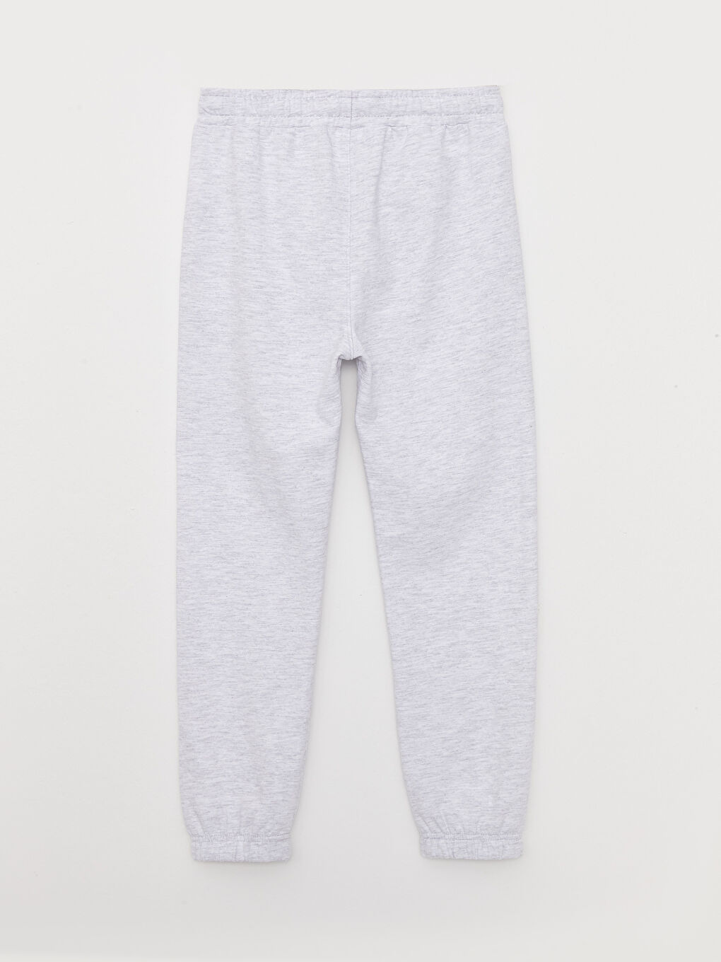 Gri Beli Lastikli Baskılı Erkek Çocuk Jogger Eşofman Altı-1