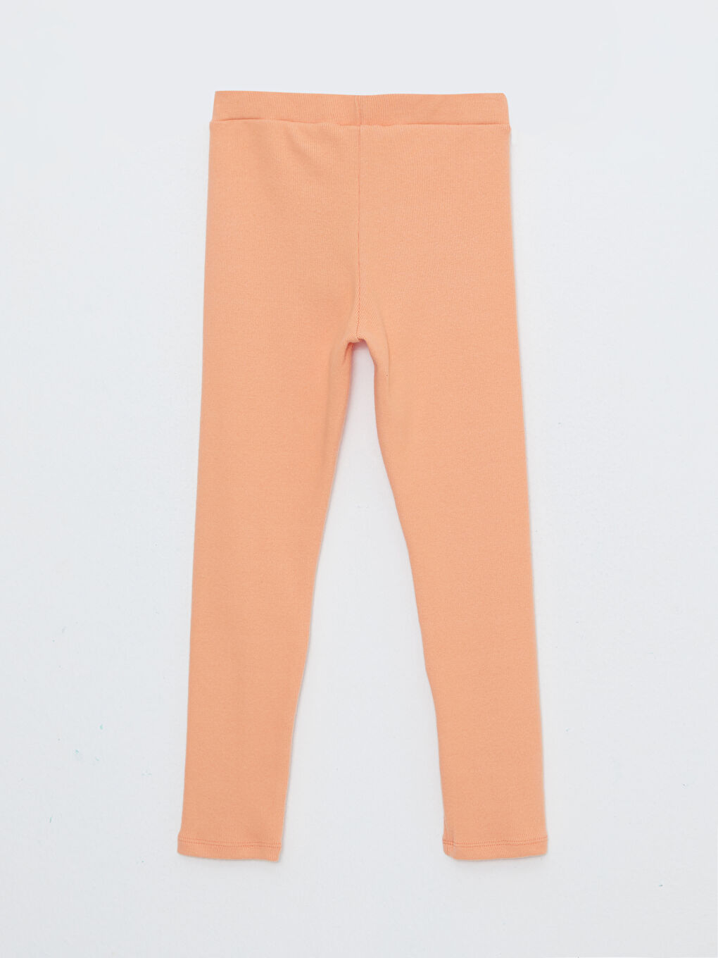 Mercan Beli Lastikli Kız Çocuk Uzun Tayt-1