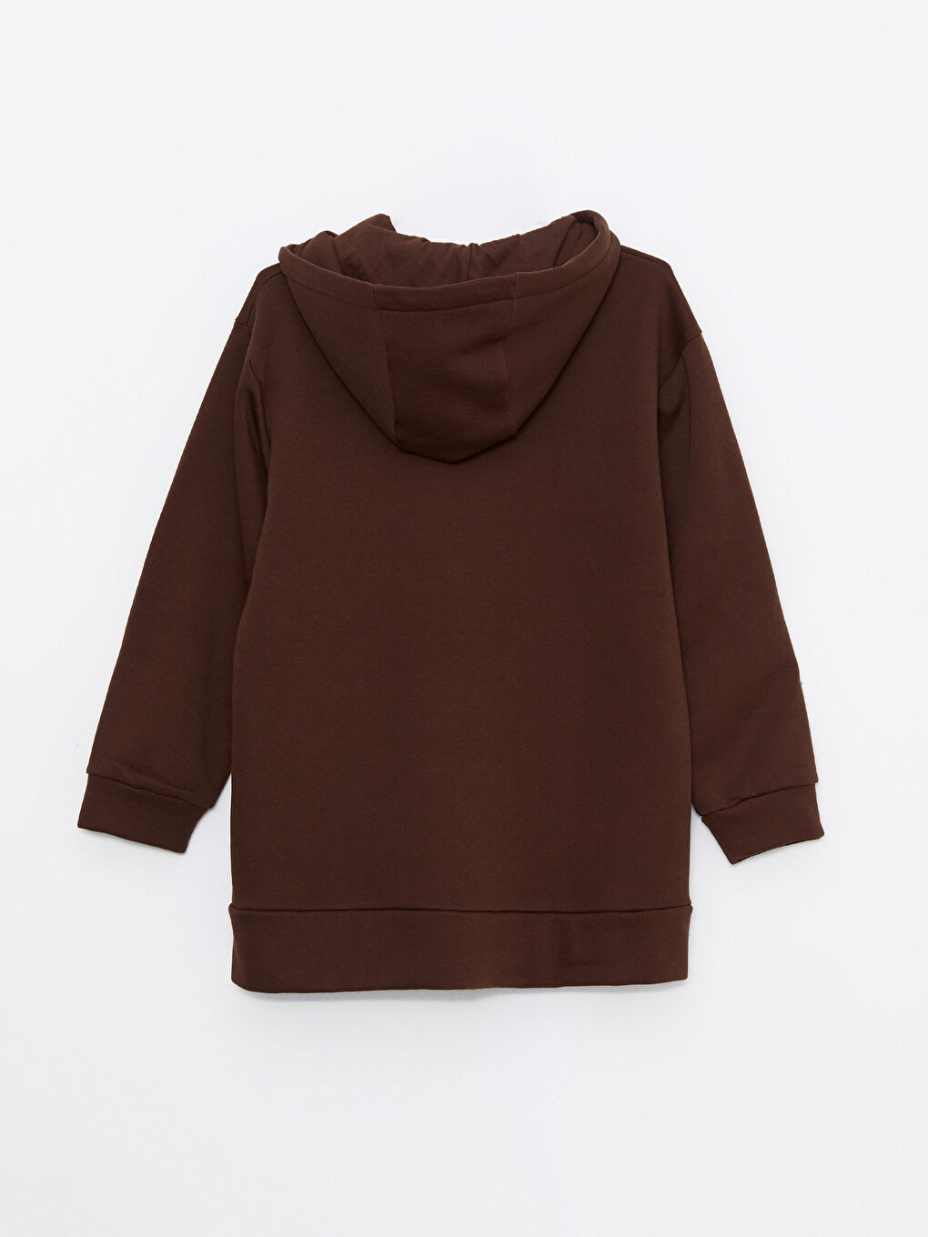 Hooded Oversize Women's Thick Zipper Sweatshirt-5
