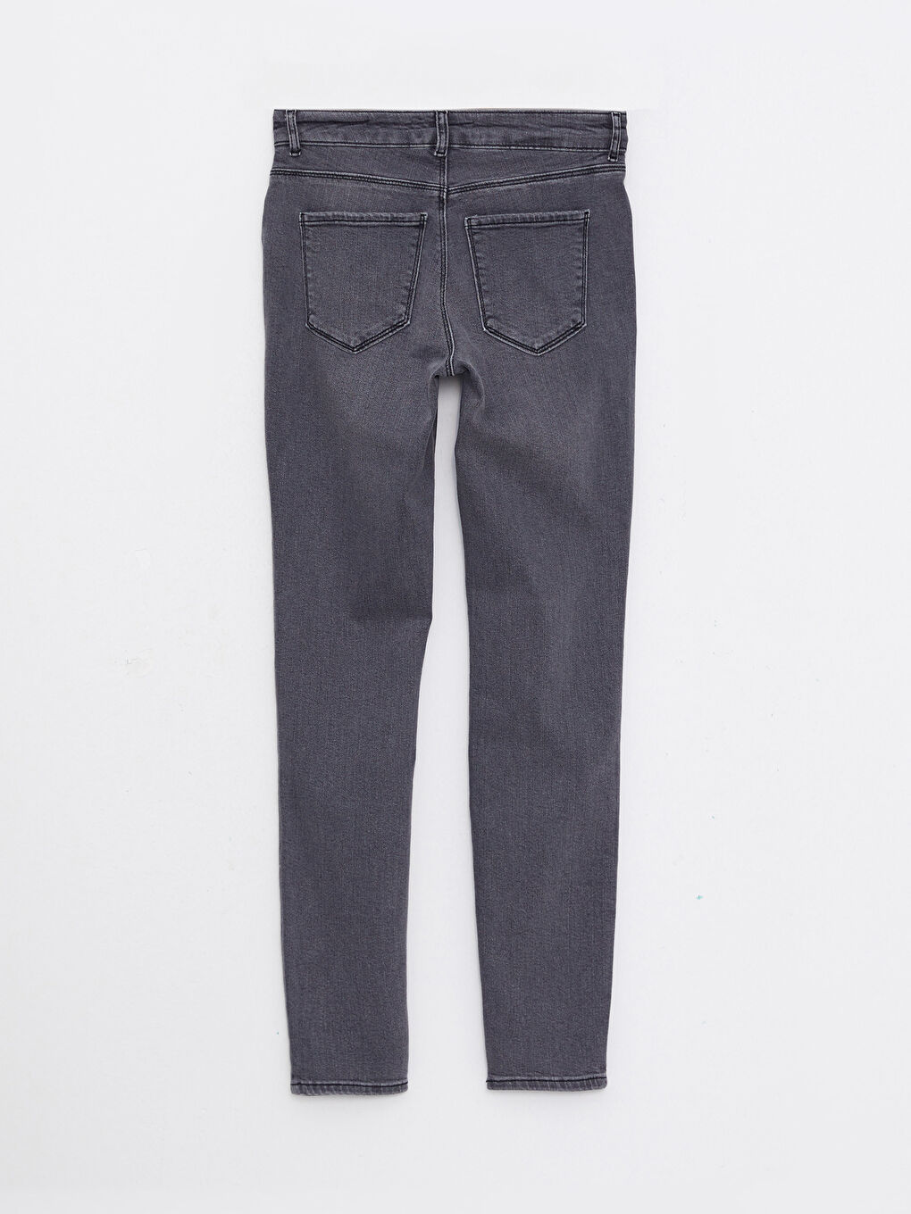 LCW Jeans Gri Rodeo Normal Bel Mercury Skinny Fit Kadın Jean Pantolon - 6