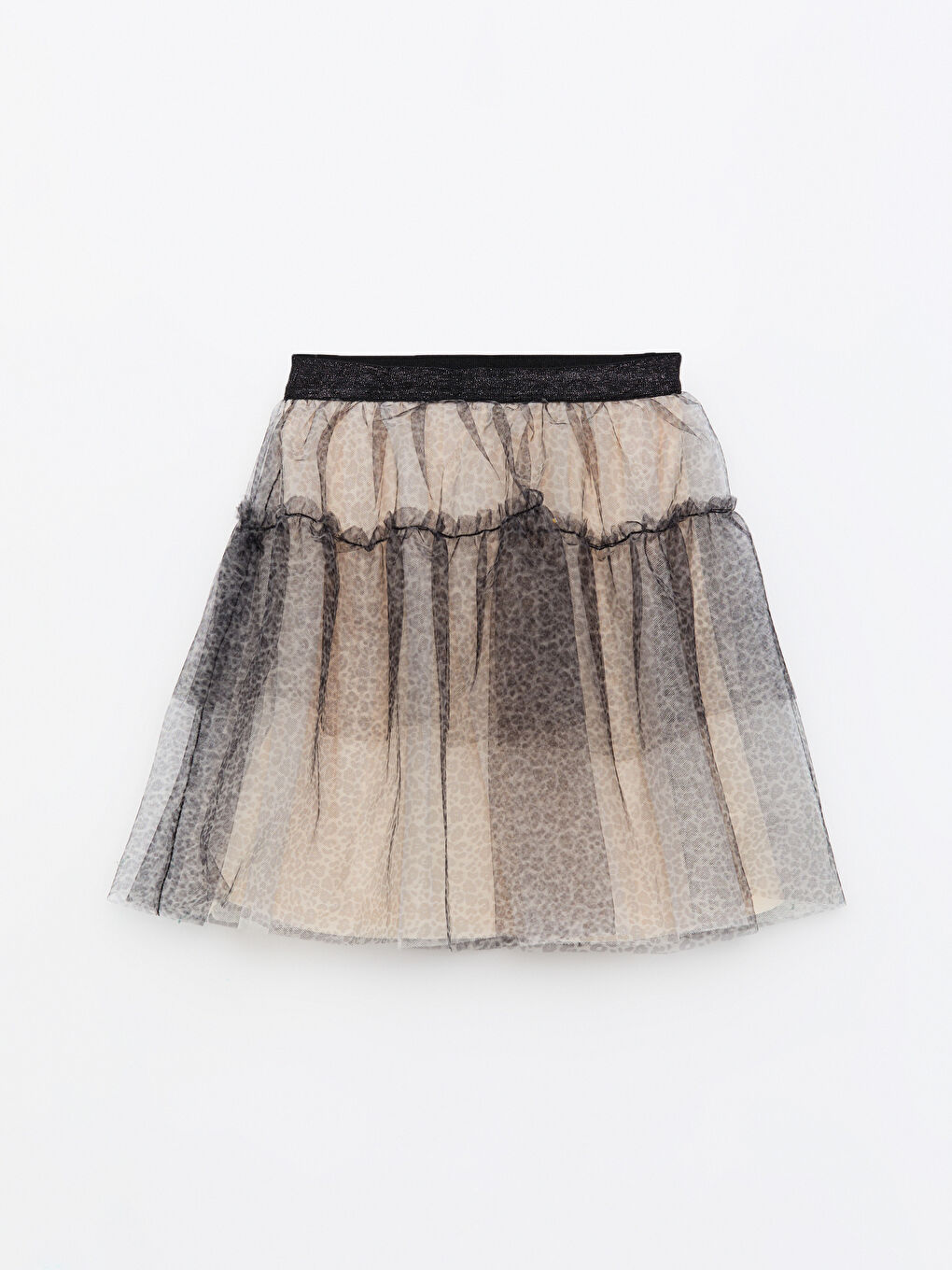 کەواسکێرتی توللی نەخشدار کەمەر خەت بۆ کچان-1