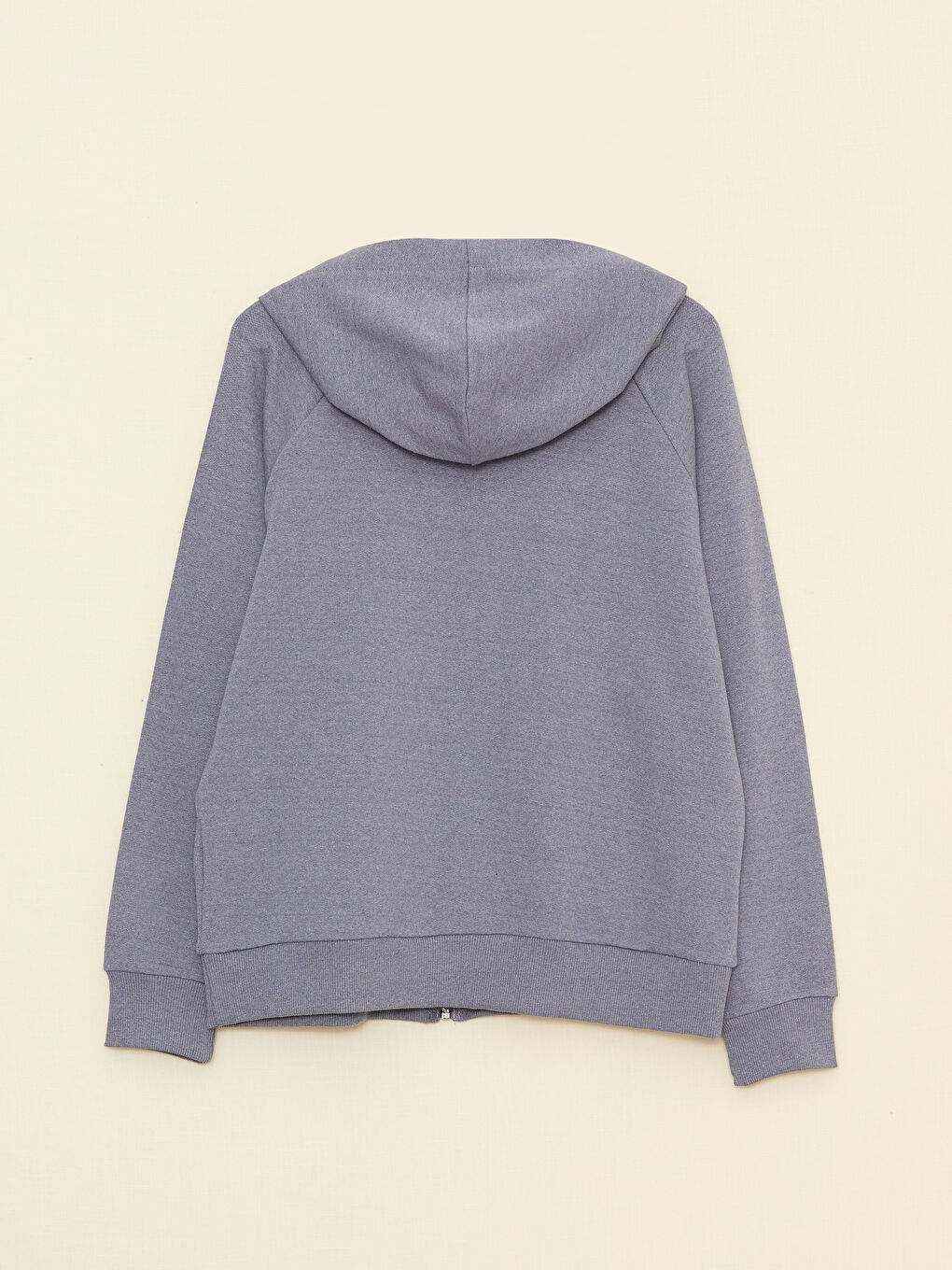 Hooded Plain Long Sleeve Women's Sports Cardigan-7