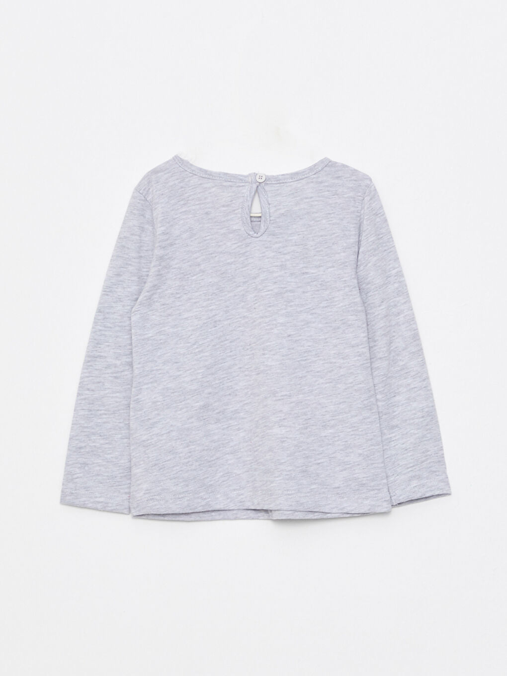 Crew Neck Long Sleeve Printed Baby Girls T-Shirt 2 Pack-4