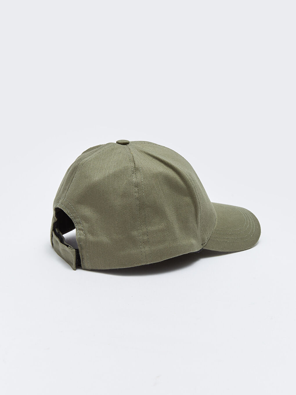 Haki Kadın Düz Kep Şapka-3