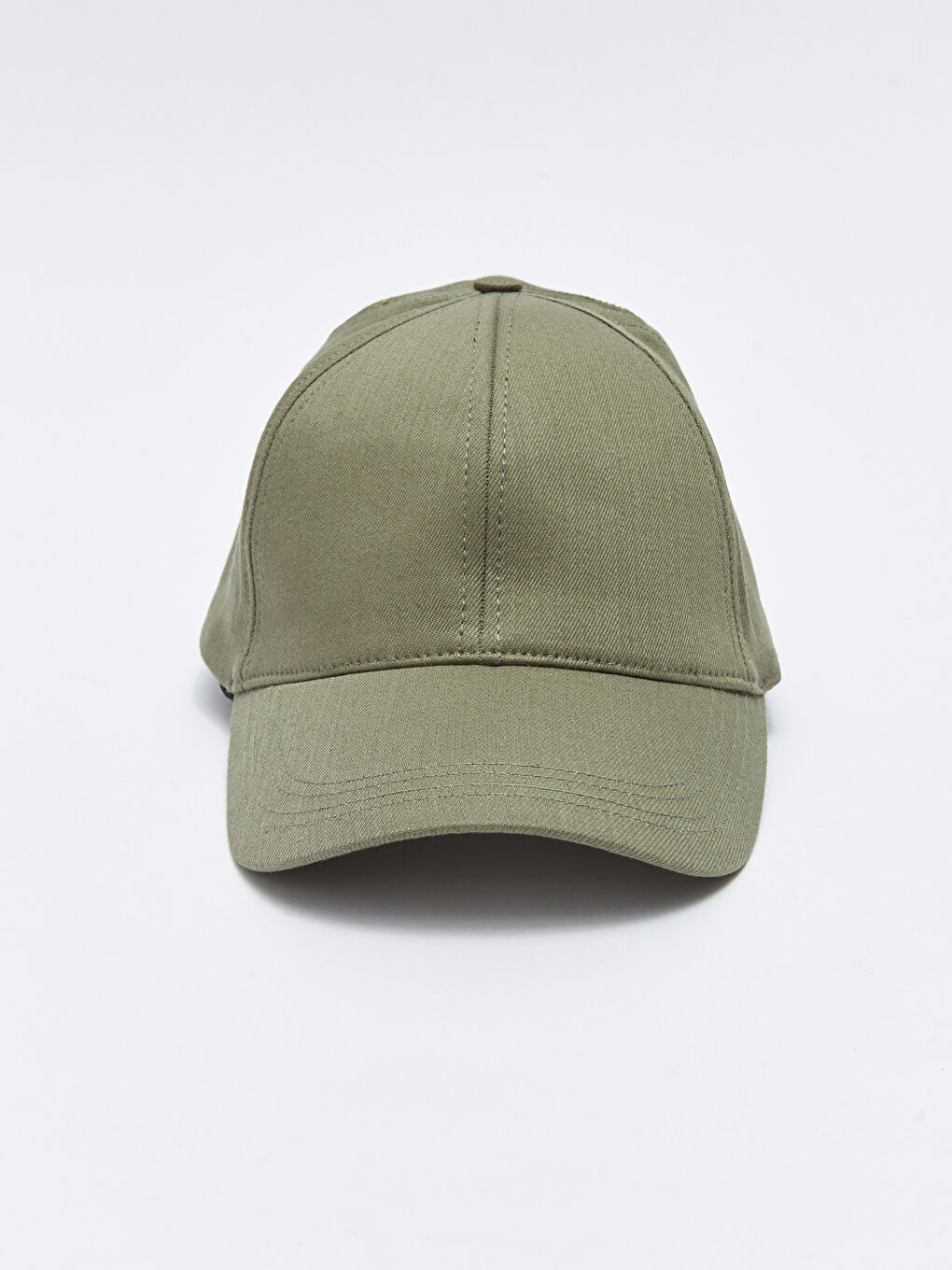Haki Kadın Düz Kep Şapka
